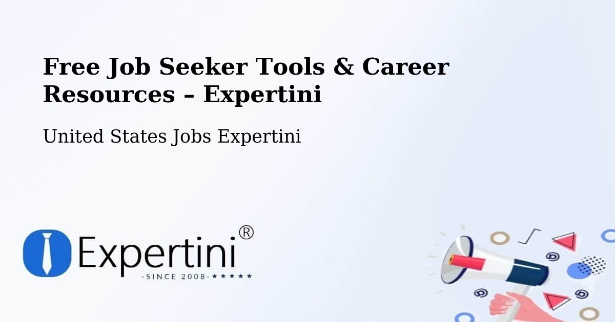 Free Job Seeker Tools & Career Resources – Watsonville - Watsonville, United States Jobs Expertini